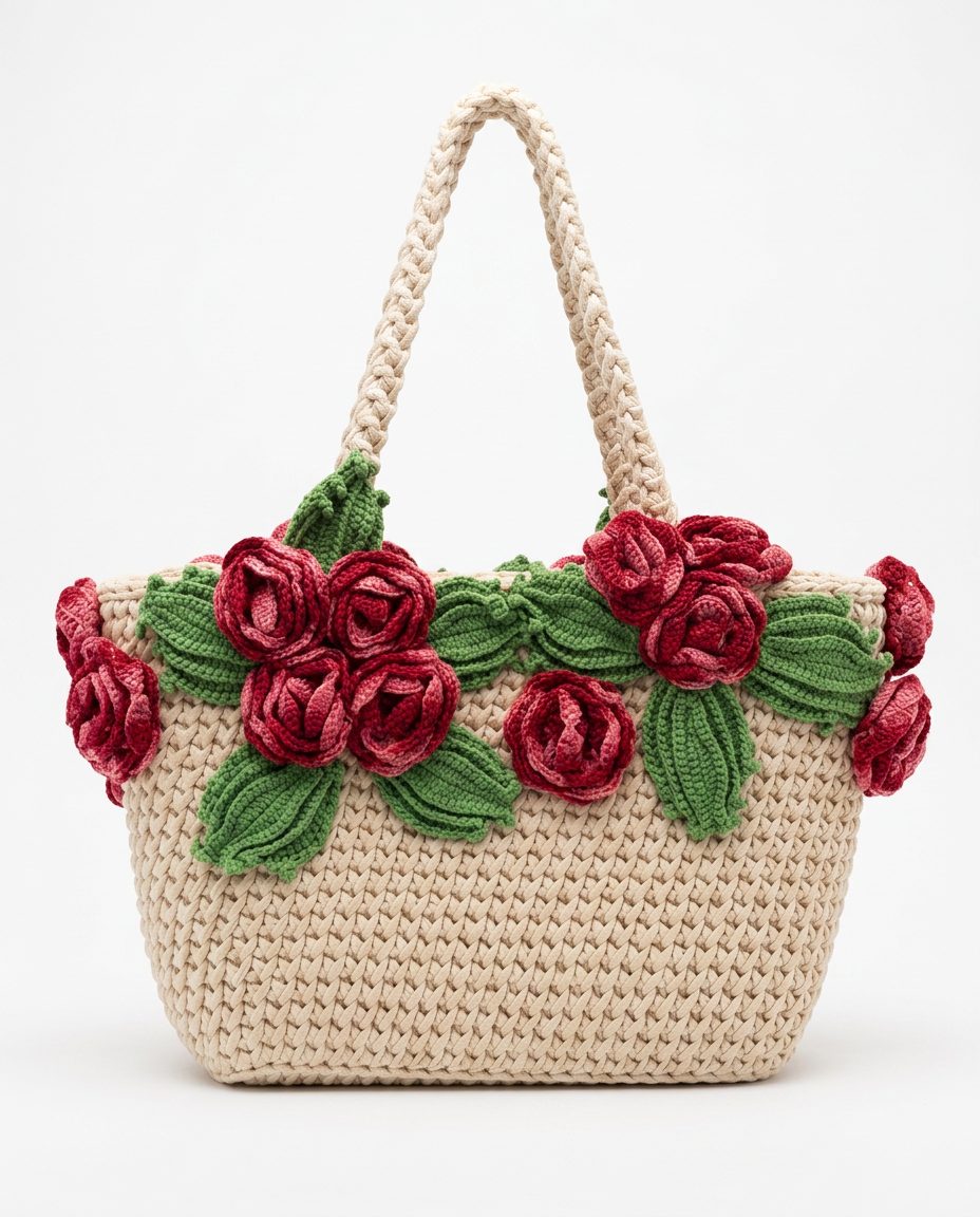 Rose Tote Bag 2